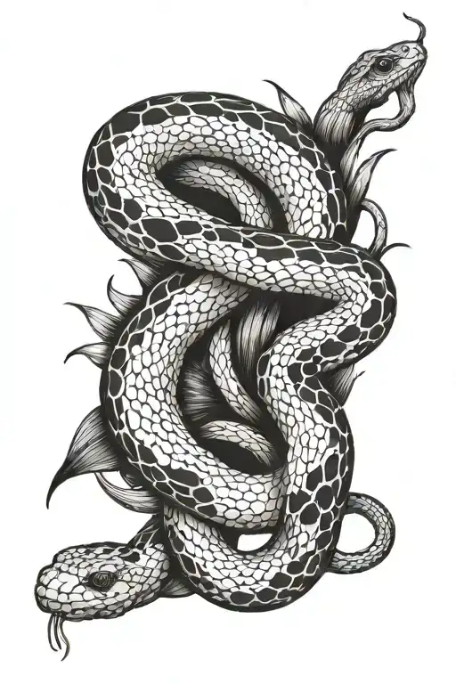 Corn Snake Mixed With Ash