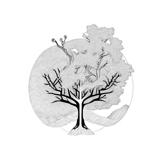 Tree Of Life With Watch