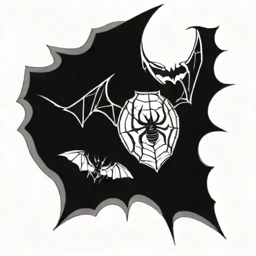 Spider And Bat
