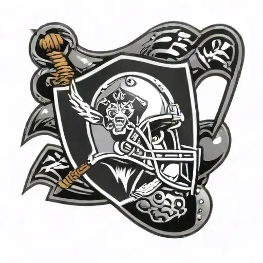 Raiders Football Logo
