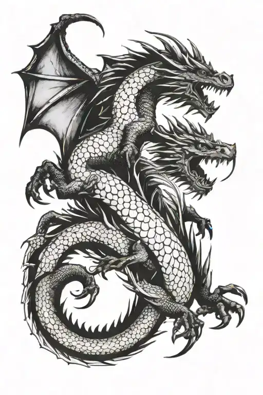 Dragon Rider Leaving A Trail