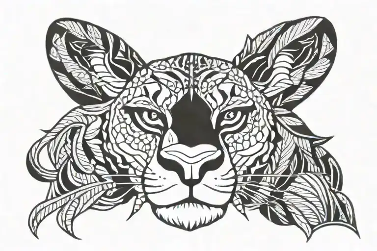 Rafiki Drawing Simba Lion King