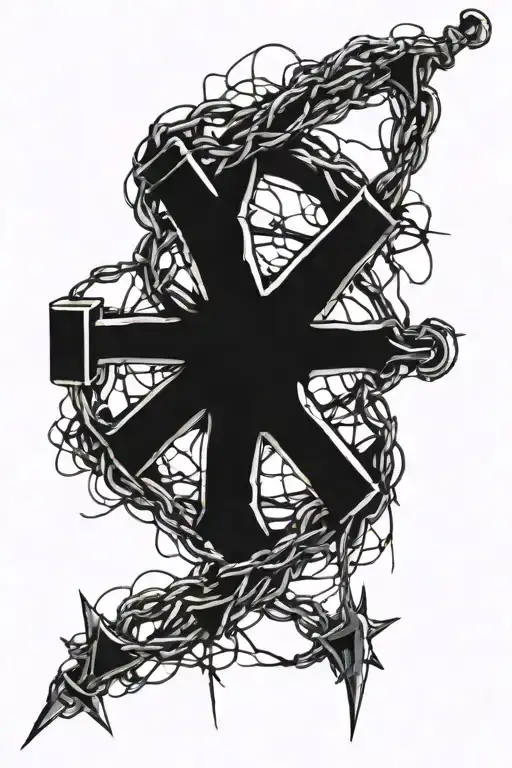 Create A Meaningful Bicep Tattoo With Barbed Wire