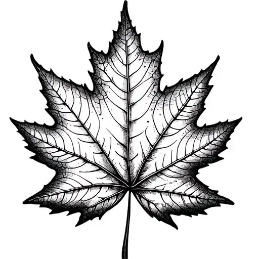Sugar Maple Leaf