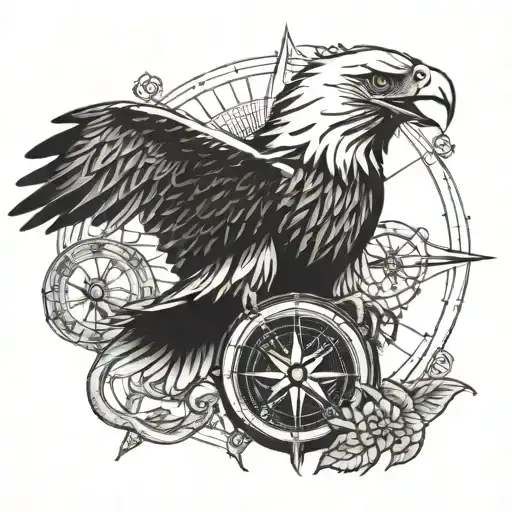 Eagle And Compass