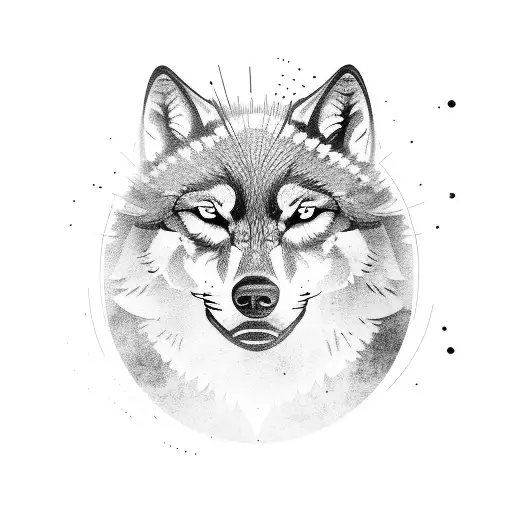 A Gladiator With In Background A Bounch Of Wolves