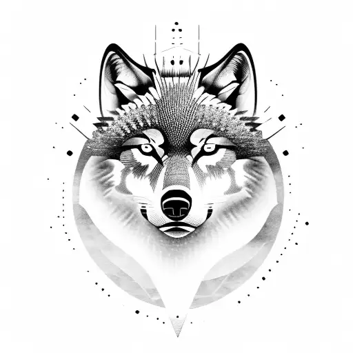 A Gladiator With In Background A Bounch Of Wolves