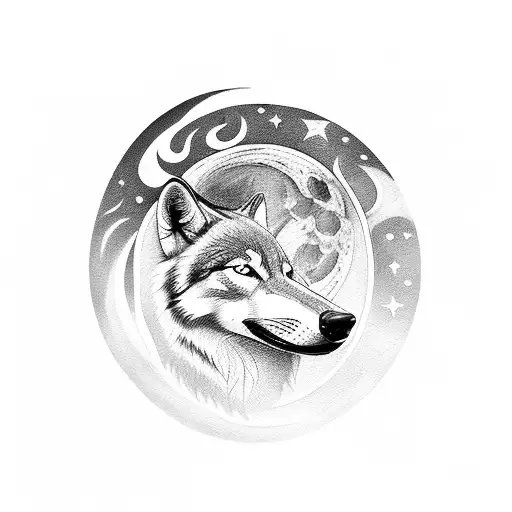 Savege Wolf The Eating Moon