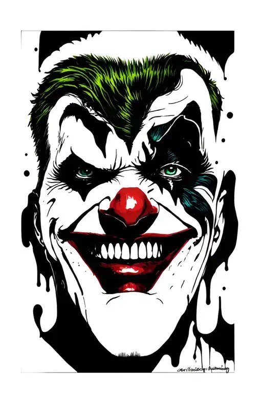 Joker Haha Half Melting