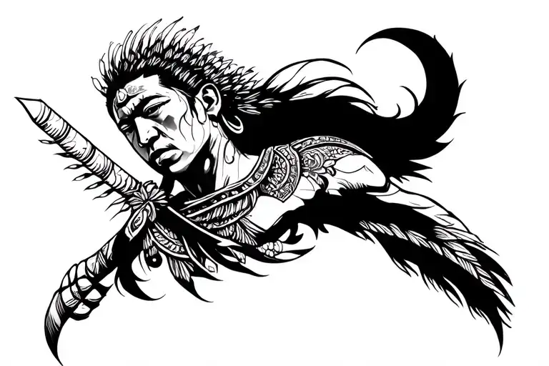 Hispanic Filipino Warrior