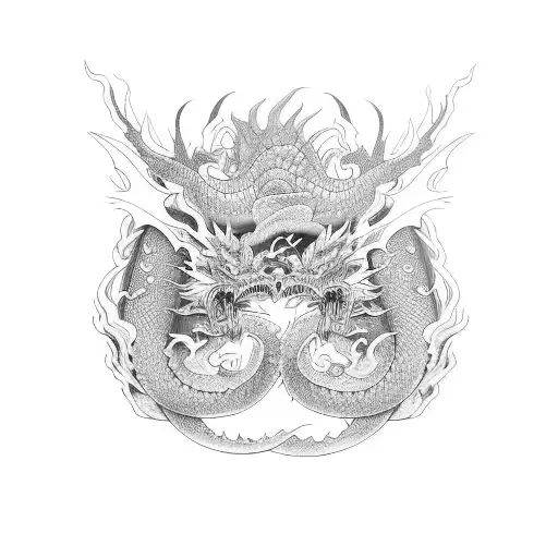 Japanesse Demon Dragon