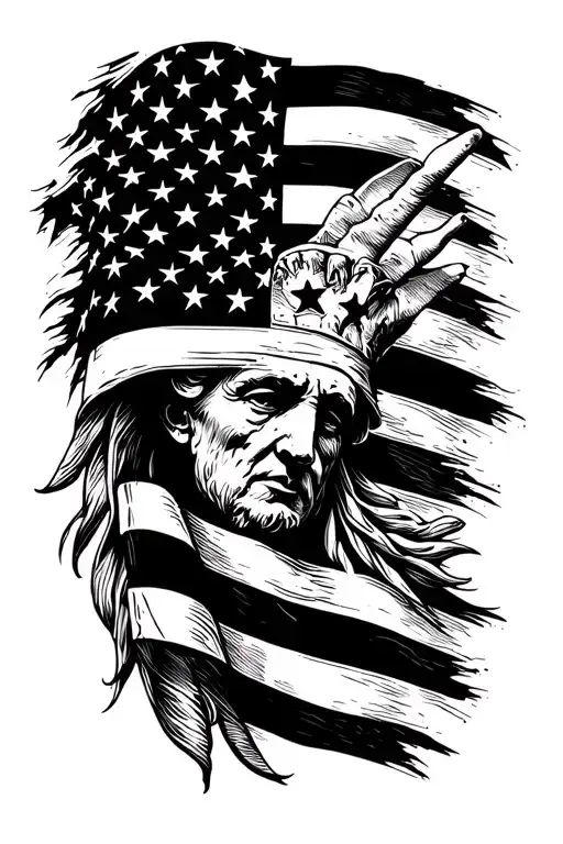 We The People & American Flag