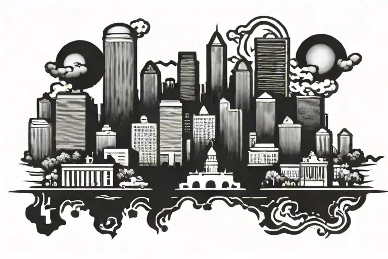 Houston Texas Skyline
