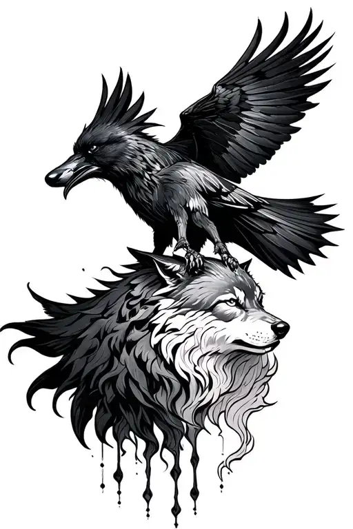 Corbeau Wolf That Flies Higher