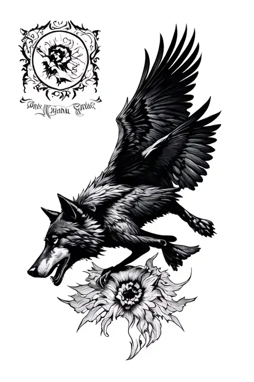 Corbeau Wolf That Flies Higher