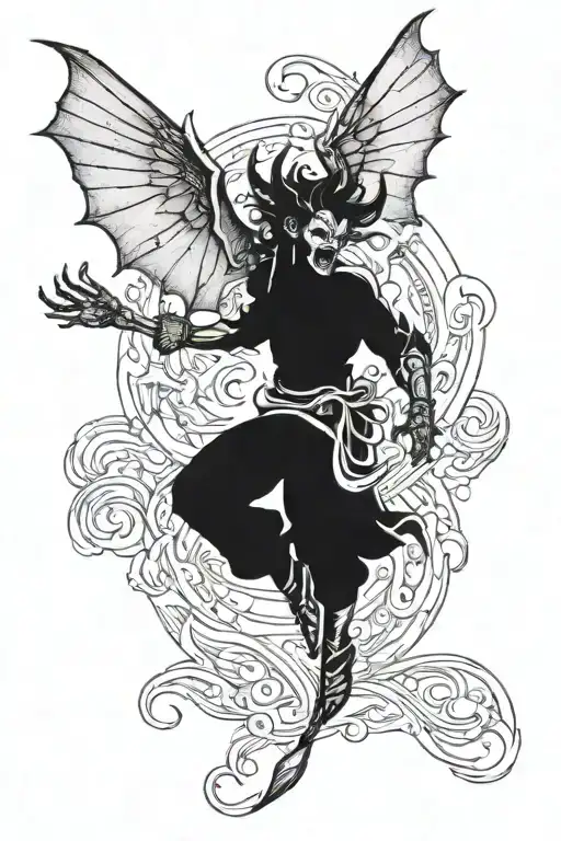 Demon Spirit Flying