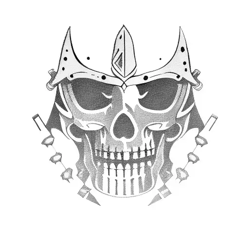 Medieval Warrior Laying