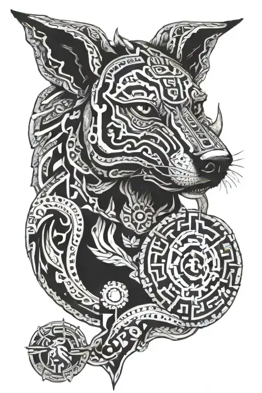 Xolo Dog Aztec Death