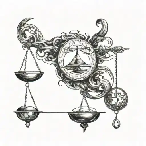 Balance Of Good And Evil Symbolic