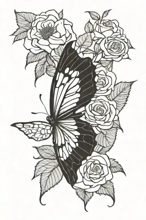 Rose Butterfly