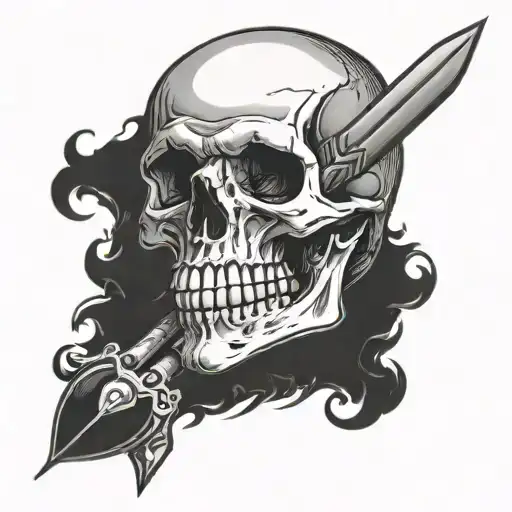 Skull On A Spear