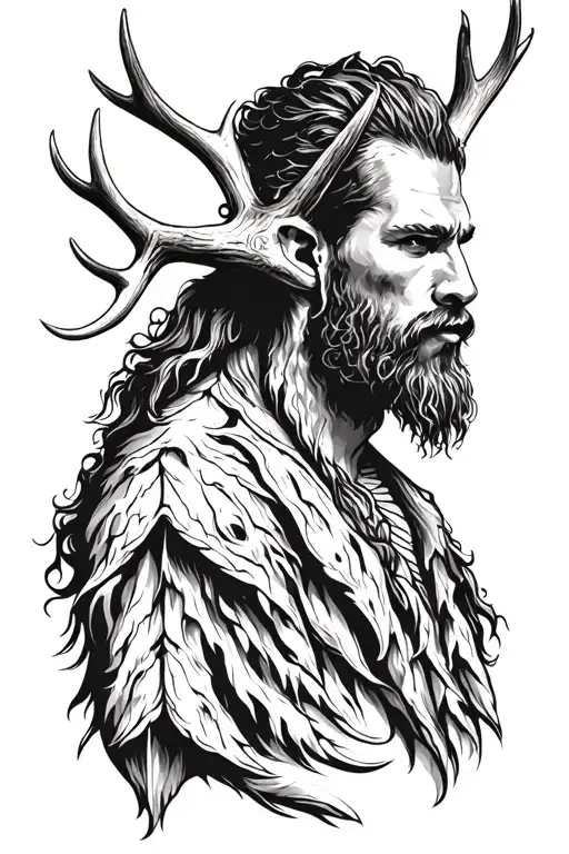 Mountain Man Antler