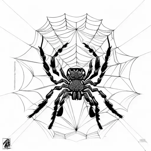 One Big Detailed Spider