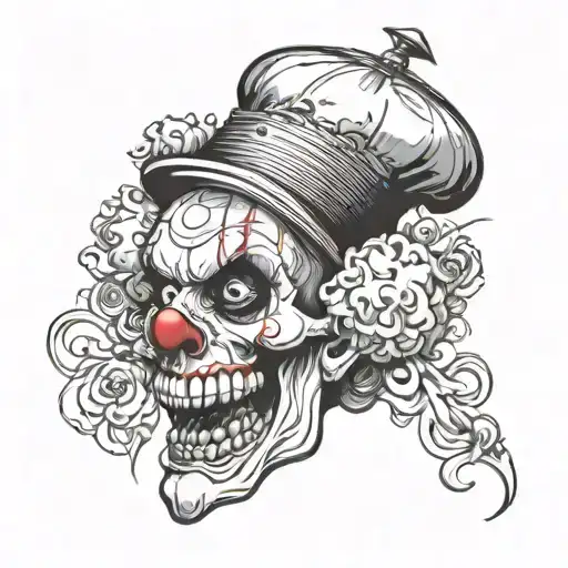 Clown Skull