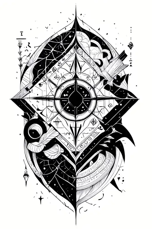 Runic Space Viking Geometry