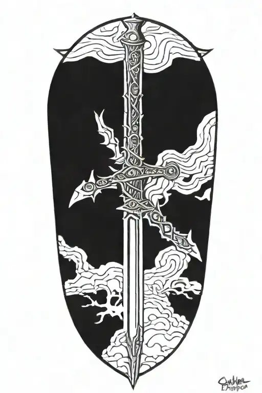 Daedric Sword Skyrim