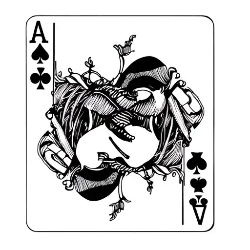 Bad Hand Und Black Jack Playing Card