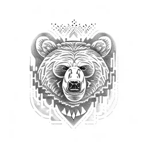 Wild Bear For Finger Top