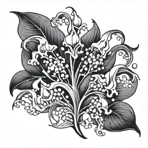 Lily Of The Valley Bouquet Fleur De Lis