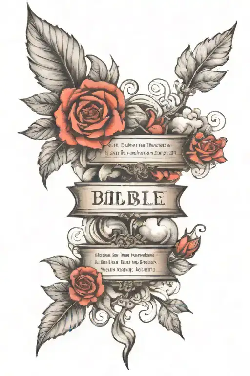 Bible Verse With Shaded Clouds Surrounding