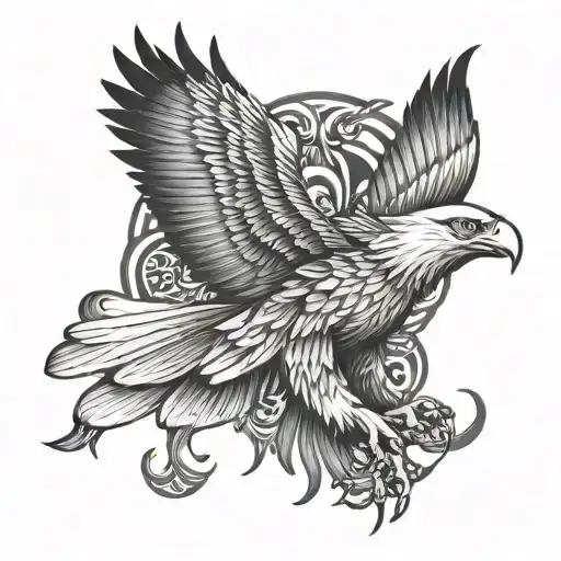 Eagle Tattoo Desig