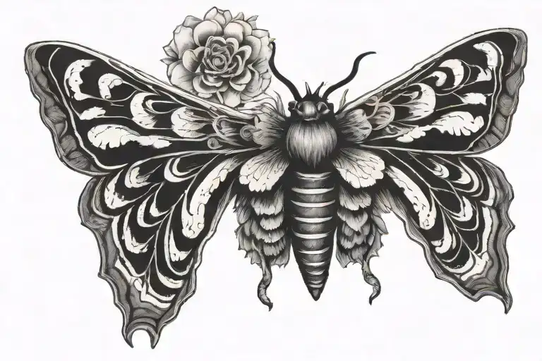 Death Moth Surrounded