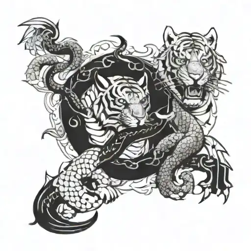 Dragon And Tiger
