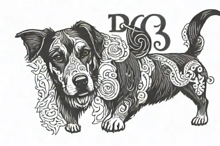 Dog Birthday Date In Roman Numbers