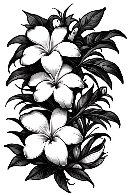 Frangipani Tribal