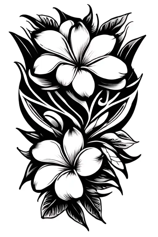 Frangipani Tribal