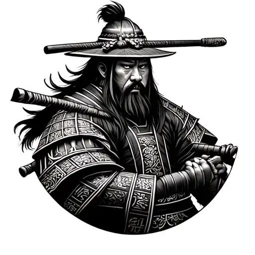 Japanese Samurai Warrior