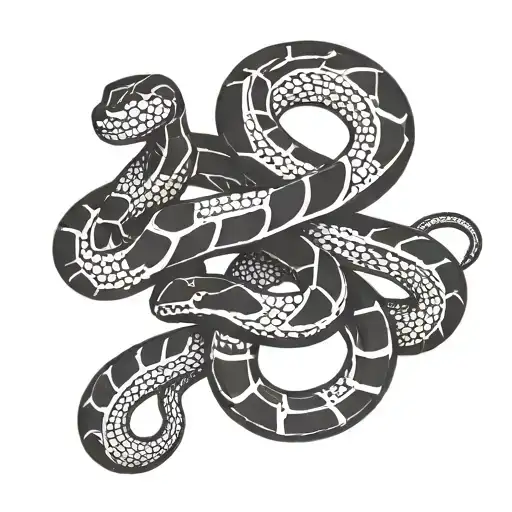 A Snake That Looks Like A Jiu Jitsu Belt