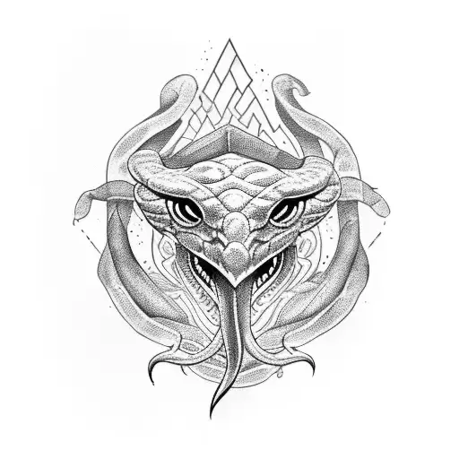 Slytherin House Snake Harry Potter