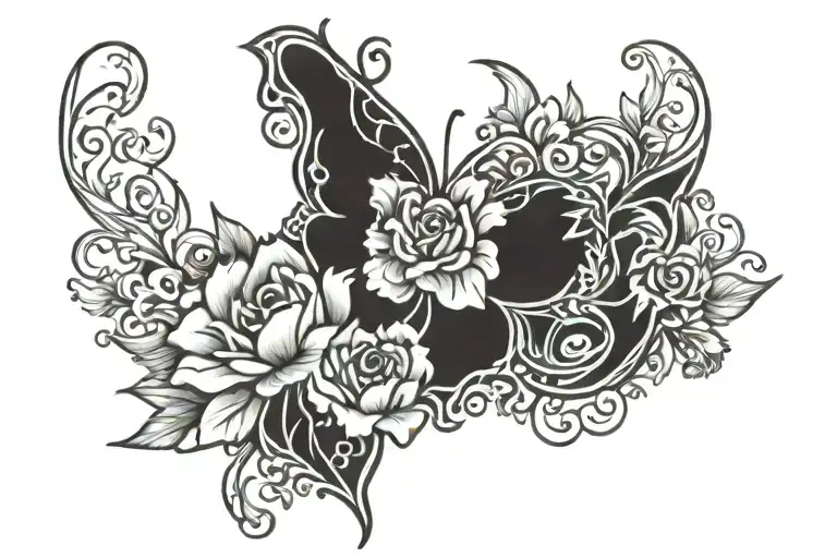 Birht Year Mom Tattoo Design