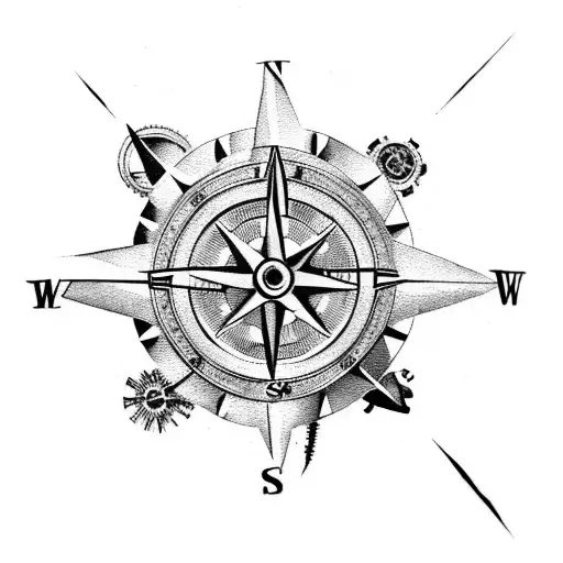 Steampunk Compass