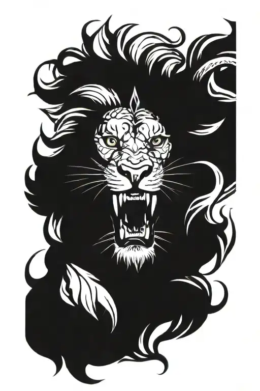 Lion And Galatasaray Arm