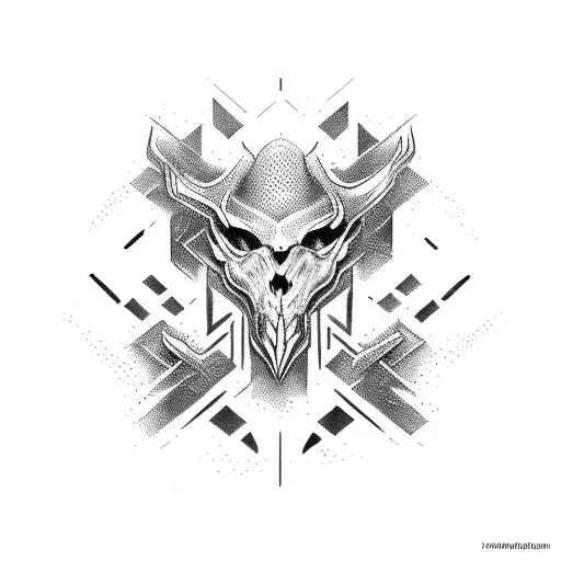 Dark Symbols Long Mistic