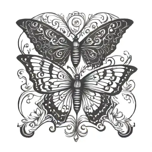 Butterfly Pretty Symmetrical