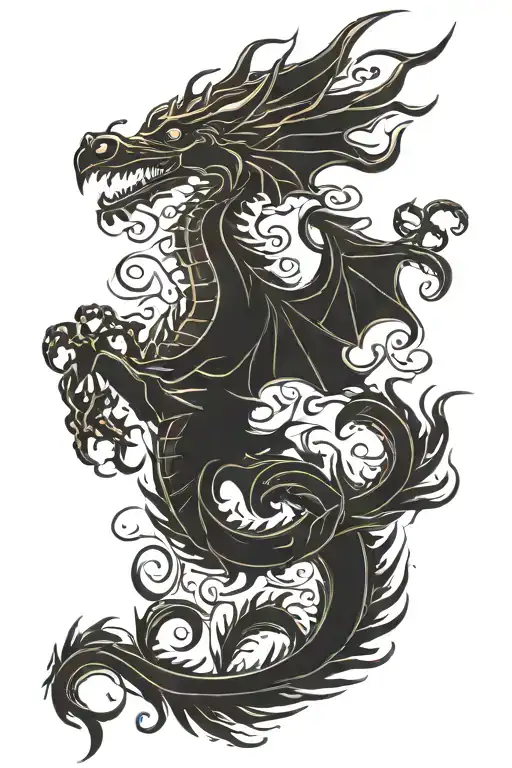Welsh Dragon Long