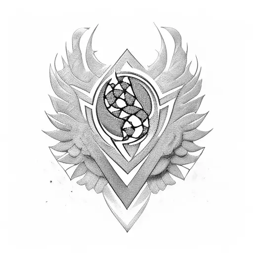 Sc Braga Symbol With Champions League Symbol Underneatth